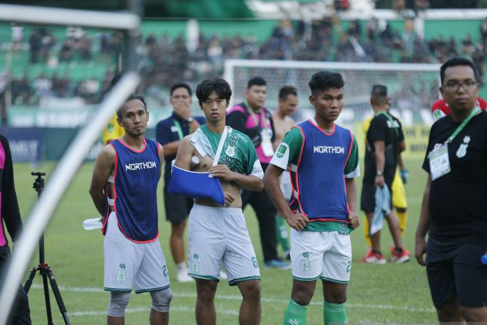 Pelatih PSMS sebut Kim Jin-Sung alami cedera bahu Pelatih PSMS sebut Kim Jin-Sung alami cedera bahu