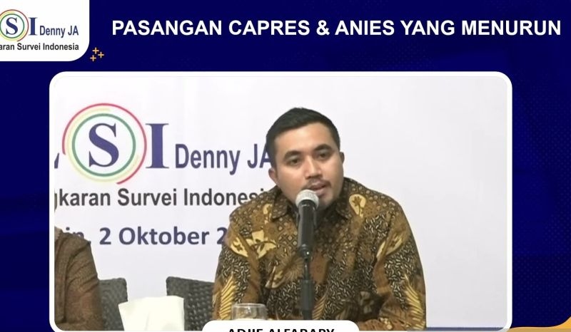 Survei LSI ungkap elektabilitas Anies turun pascadeklarasi dengan Muhaimin