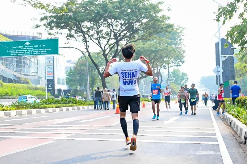 Kualitas udara Jakarta tidak sehat pada Kamis pagi Kualitas udara Jakarta tidak sehat pada Kamis pagi