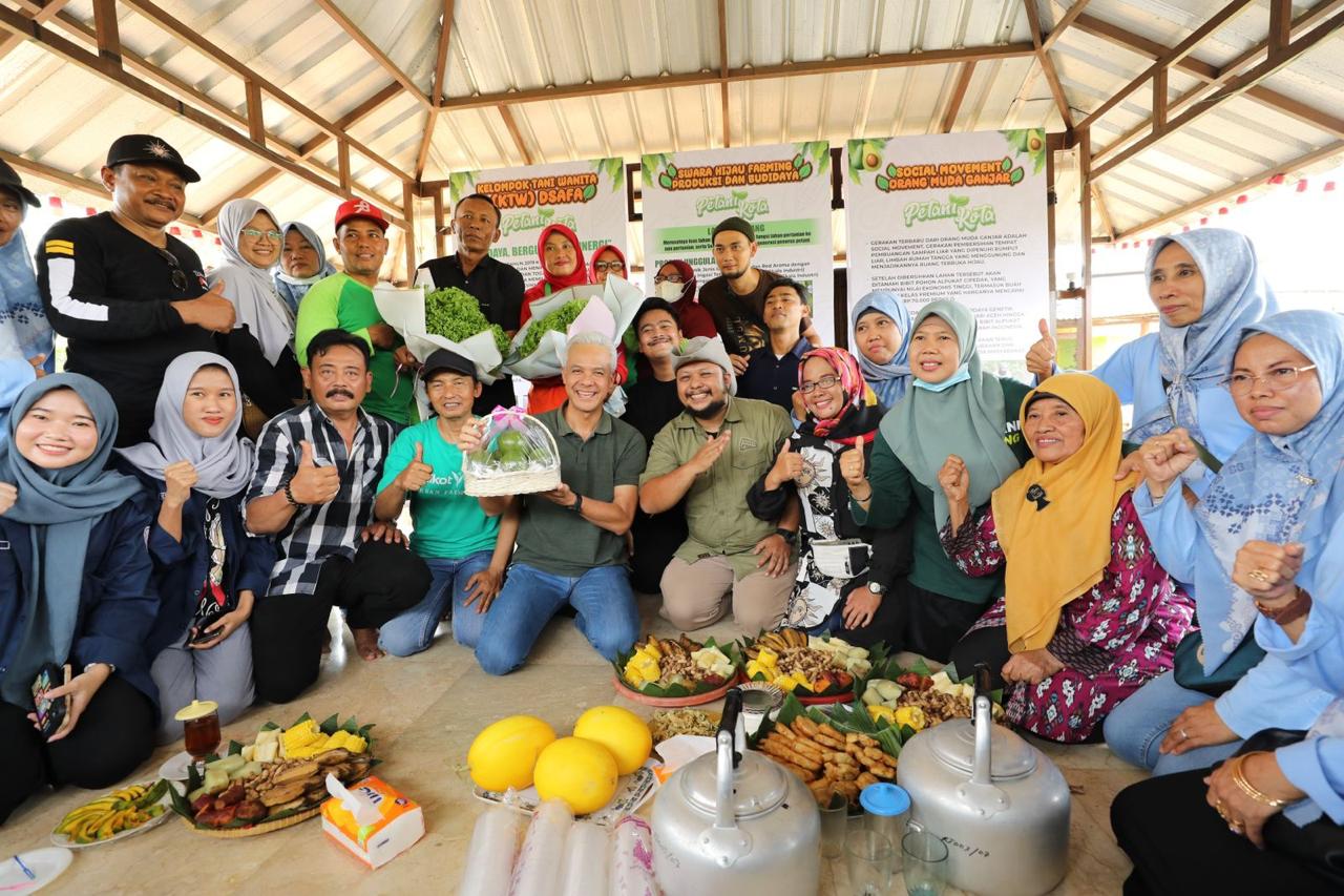 Ganjar Pranowo katakan setiap keluarga bisa berdaulat pangan Ganjar Pranowo katakan setiap keluarga bisa berdaulat pangan