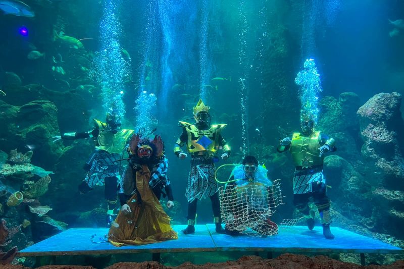Ancol mementaskan kisah Antasena pada HUT ke-31 Sea World