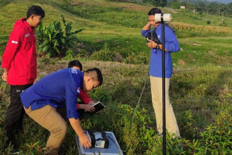 BMKG lakukan pengukuran 30 titik area medan magnetik di Deli Serdang BMKG lakukan pengukuran 30 titik area medan magnetik di Deli Serdang