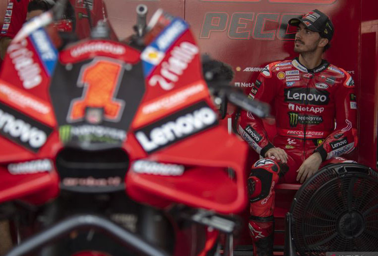 Bagnaia kembali ke puncak setelah menangi MotoGP Indonesia
