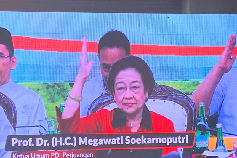 Megawati umumkan Mahfud MD sebagai bakal cawapres pendamping Ganjar