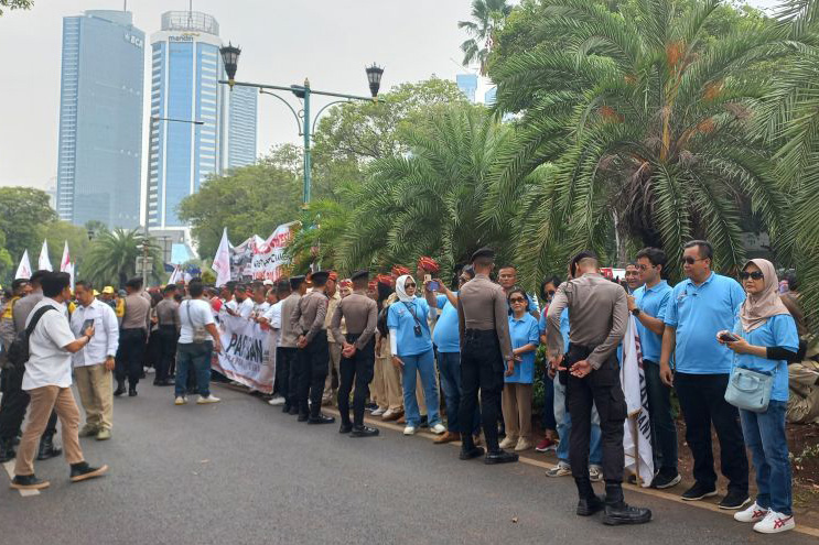 Polisi terapkan tiga zona pengamanan pendaftaran Prabowo-Gibran di KPU