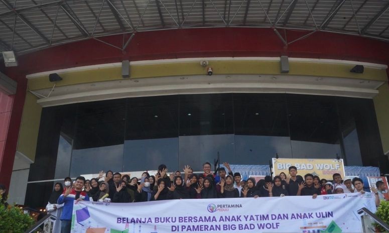 Pertamina traktir 450 anak beli buku di Big Bad Wolf Pertamina traktir 450 anak beli buku di Big Bad Wolf