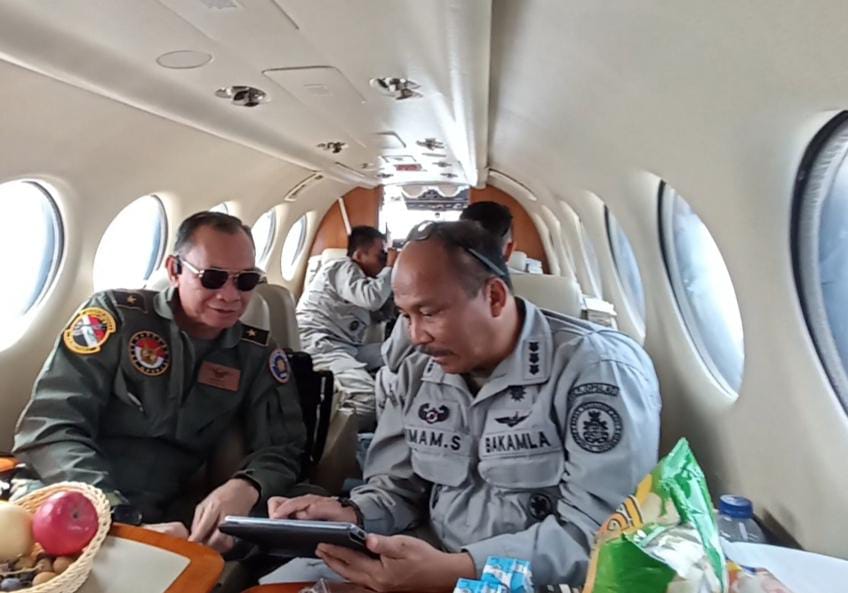 Gelar Operasi Udara Maritim, Bakamla RI pastikan keamanan wilayah Kepulauan Riau Gelar Operasi Udara Maritim, Bakamla RI pastikan keamanan wilayah Kepulauan Riau