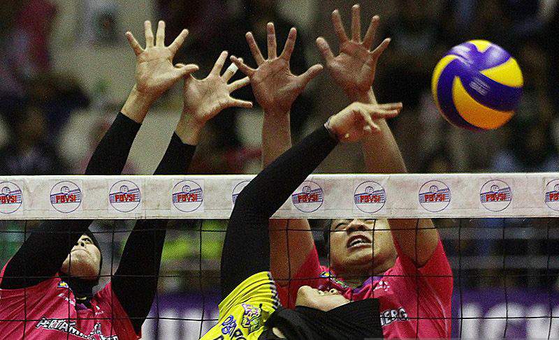 Pertandingan voli putri Jabar kontra Jateng buka kejurnas voli Pertandingan voli putri Jabar kontra Jateng buka kejurnas voli