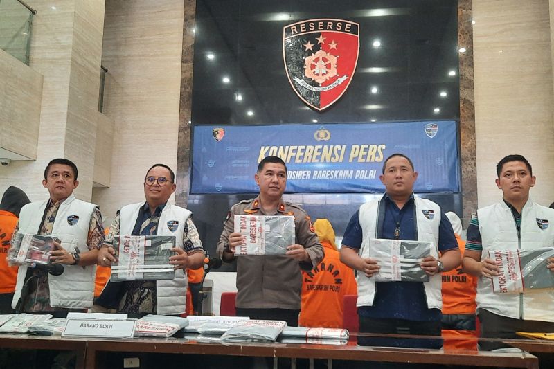 Bareskrim tangkap 11 pelaku judi online auto88 di Bali