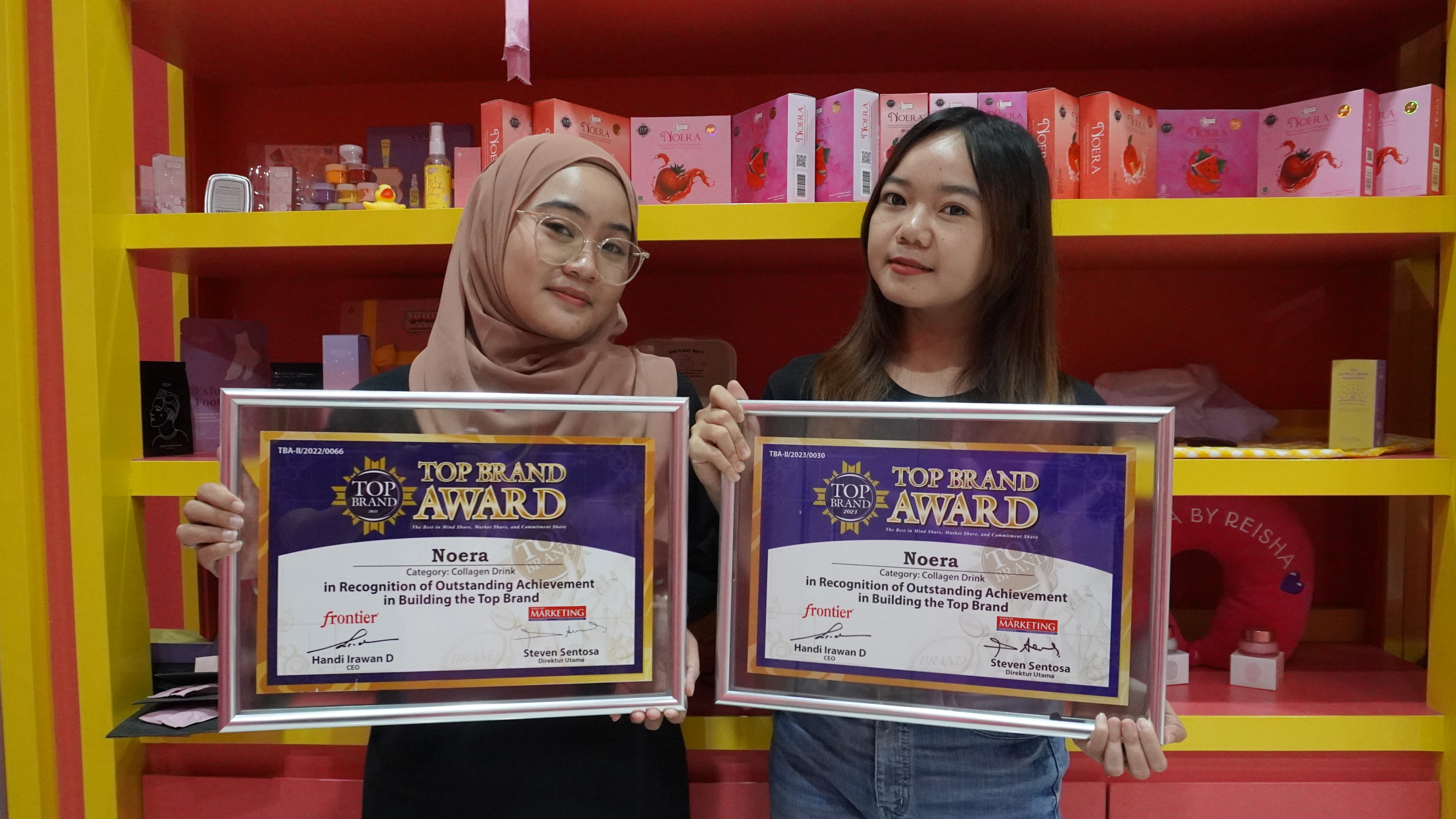 Andalkan kualitas premium, Noera Collagen Drink raih Top Brand 2022 dan 2023 Andalkan kualitas premium, Noera Collagen Drink raih Top Brand 2022 dan 2023