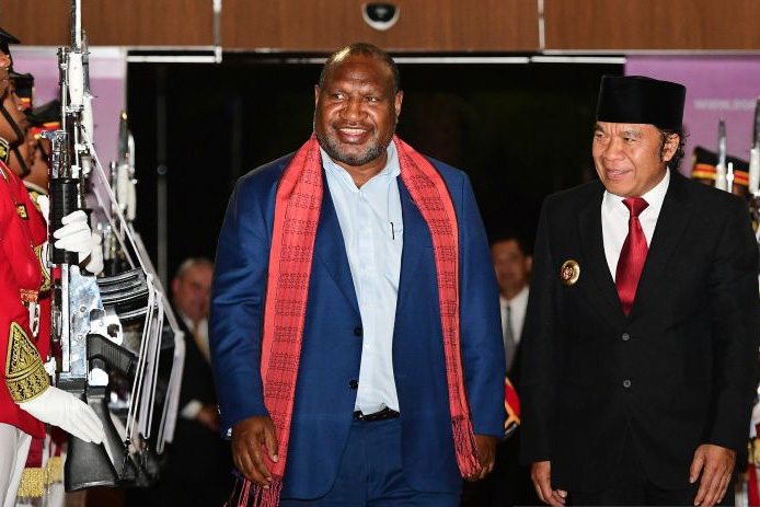 PM Papua Nugini tiba di Indonesia hadiri KTT ASEAN PM Papua Nugini tiba di Indonesia hadiri KTT ASEAN