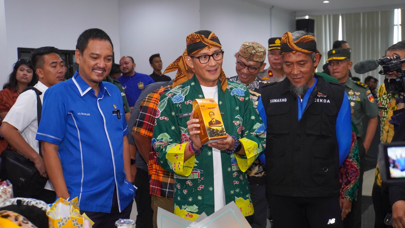 Sandiaga harap ekonomi kreatif Salatiga maju ke tingkat dunia Sandiaga harap ekonomi kreatif Salatiga maju ke tingkat dunia