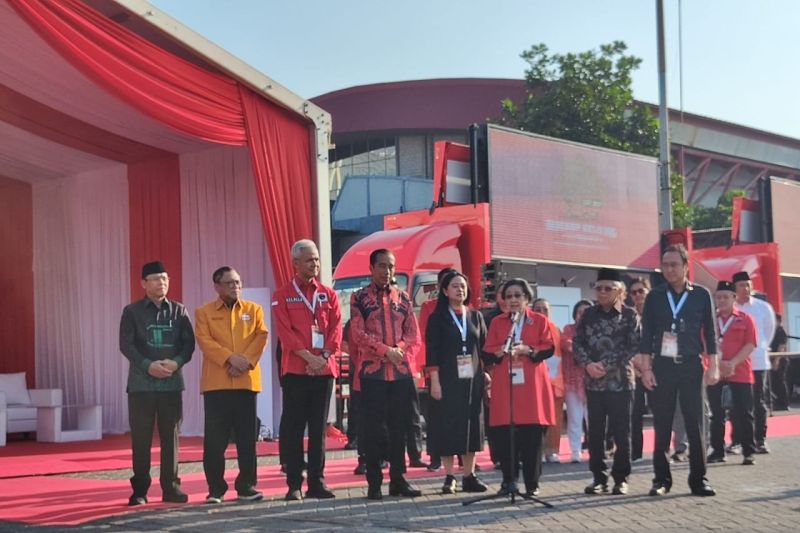 Jokowi sampaikan dampak nyata krisis pangan global di Rakernas PDIP Jokowi sampaikan dampak nyata krisis pangan global di Rakernas PDIP