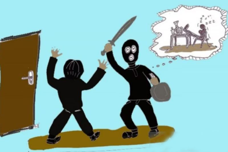 Kelompok bersenjata api merampok sebuah minimarket di Kembangan