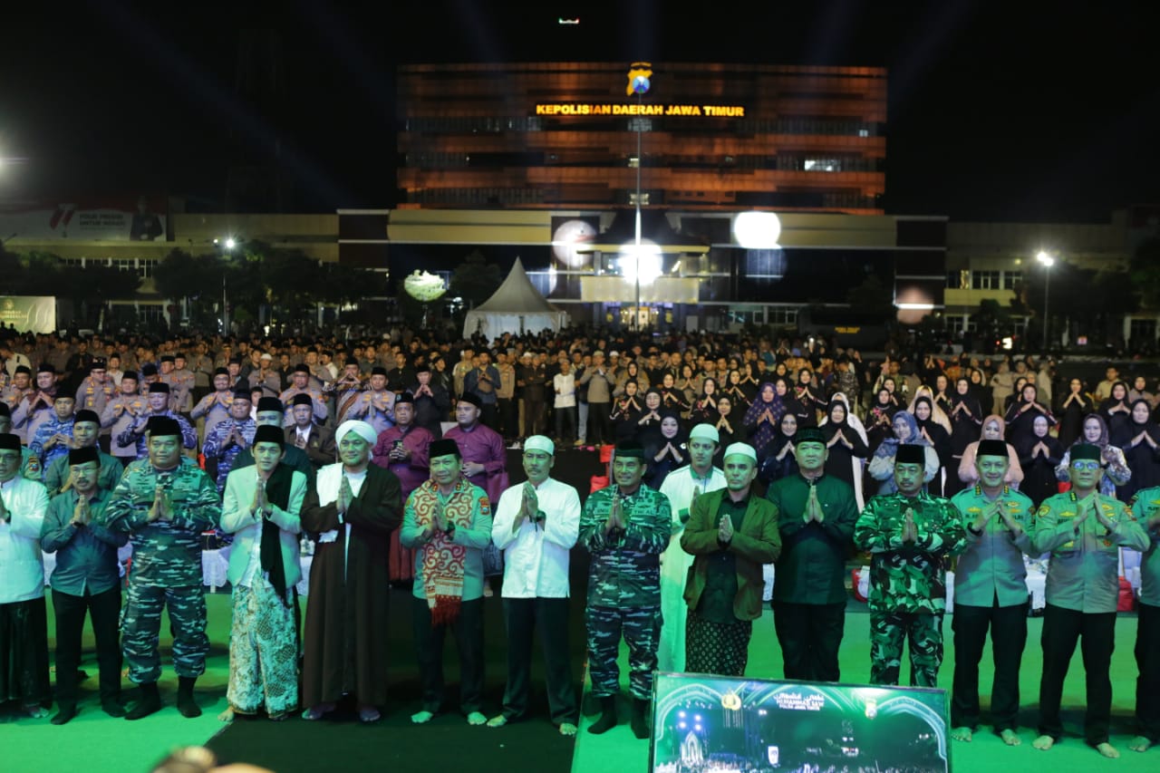 Program pembinaan rohani Kapolda Jatim diapresiasi Program pembinaan rohani Kapolda Jatim diapresiasi