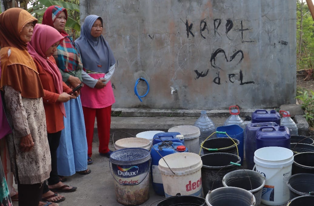 Sebanyak 8 ribu jiwa di Sukoharjo bergantung air bersih dari truk tanki