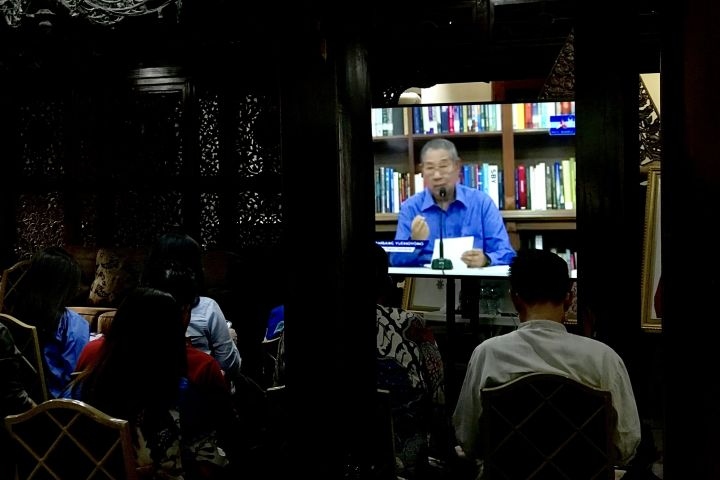 Tenangkan kader, SBY sebut aksi NasDem dan Anies bukan kiamat bagi PD Tenangkan kader, SBY sebut aksi NasDem dan Anies bukan kiamat bagi PD