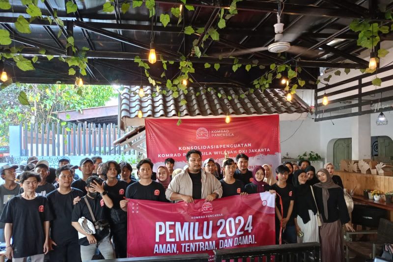 Komrad Pancasila dukung pemilu damai