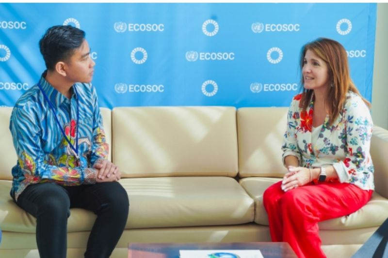 Gibran bocorkan isi pertemuan dengan Presiden ECOSOC PBB di AS Gibran bocorkan isi pertemuan dengan Presiden ECOSOC PBB di AS