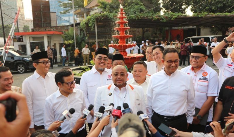 Anies-Cak Imin hadiri rapat Majelis Syuro PKS