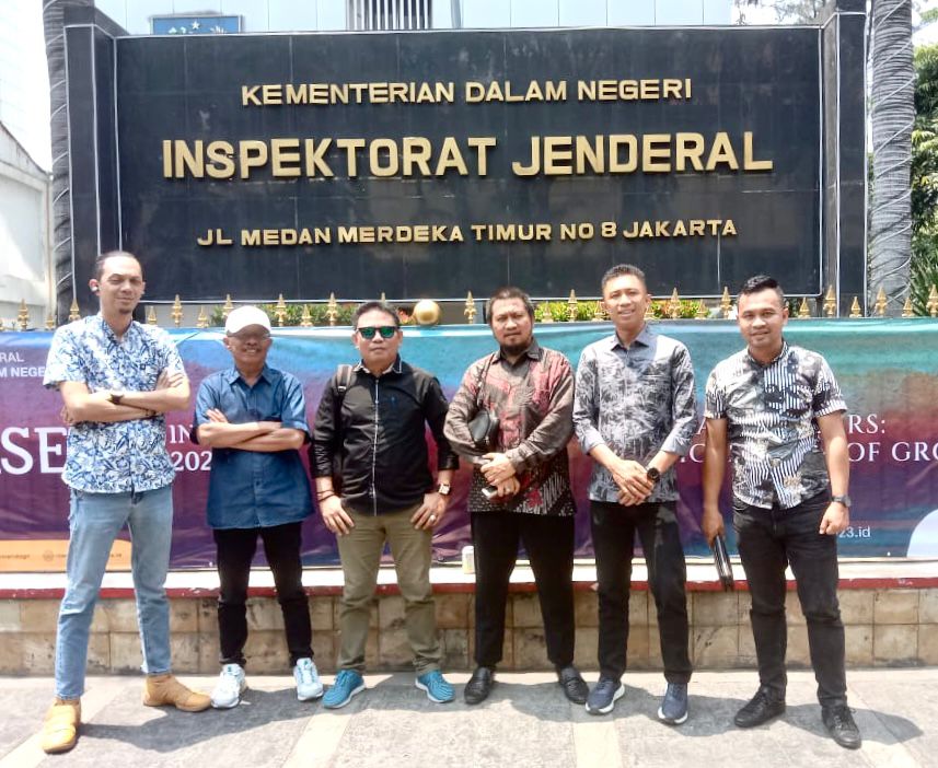 Luruskan isu pemakzulan Bupati Nelson, Masyarakat Peduli Gorontalo sambangi Kemendagri Jakarta Luruskan isu pemakzulan Bupati Nelson, Masyarakat Peduli Gorontalo sambangi Kemendagri Jakarta