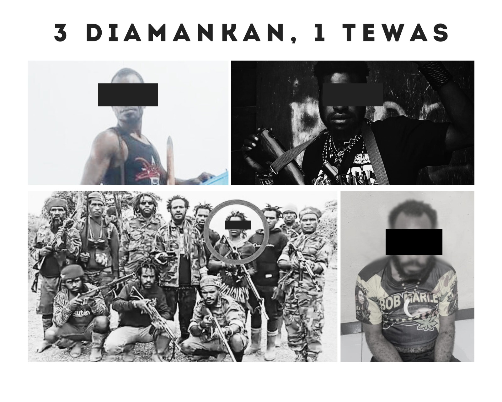 Dalam satu bulan, Satgas Damai Cartenz tangkap 3 anggota KKB, 1 ditembak Dalam satu bulan, Satgas Damai Cartenz tangkap 3 anggota KKB, 1 ditembak