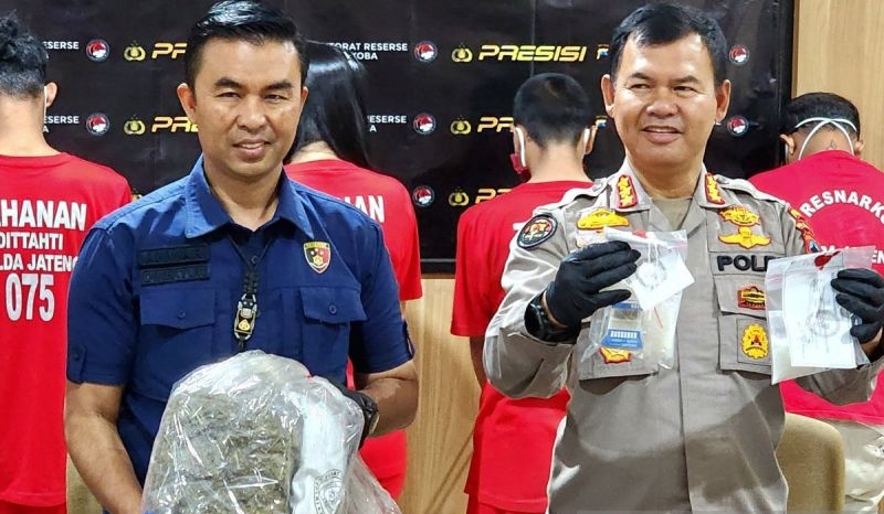 Polisi gagalkan peredaran 9,3 kg ganja di Jateng selama Agustus