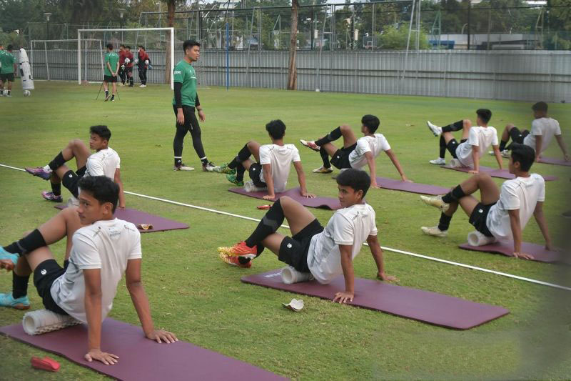 Bima Sakti puas dengan kondisi fisik para pemain timnas U-17 Bima Sakti puas dengan kondisi fisik para pemain timnas U-17