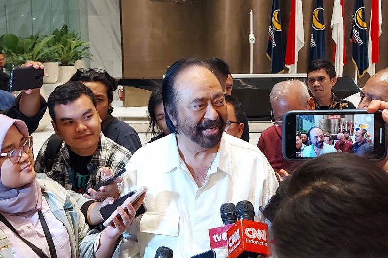 Surya Paloh tidak gembira jika Demokrat keluar dari koalisi
