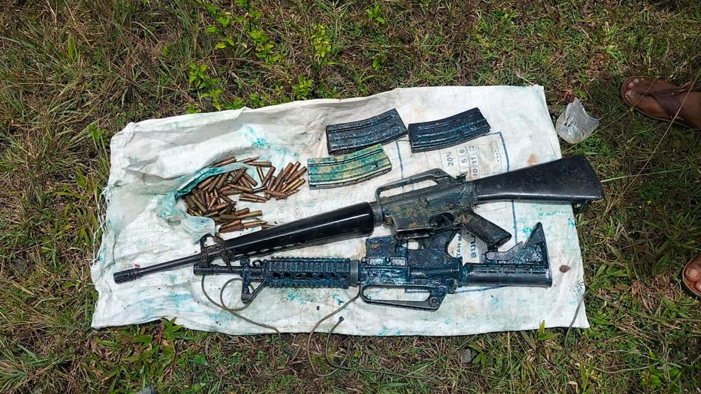 Dirreskrimsus Polda Aceh terima 2 pucuk M-16 sisa konflik Pidie