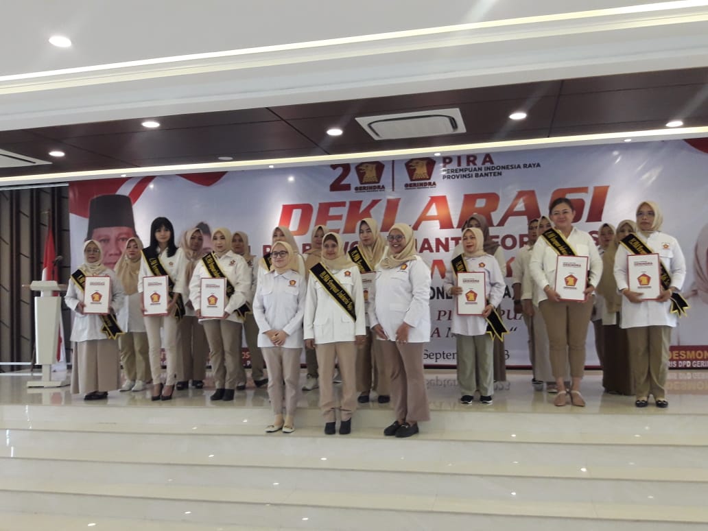 Gelar deklarasi, PIRA Banten komitmen dukung Prabowo Subianto untuk Presiden 2024 Gelar deklarasi, PIRA Banten komitmen dukung Prabowo Subianto untuk Presiden 2024