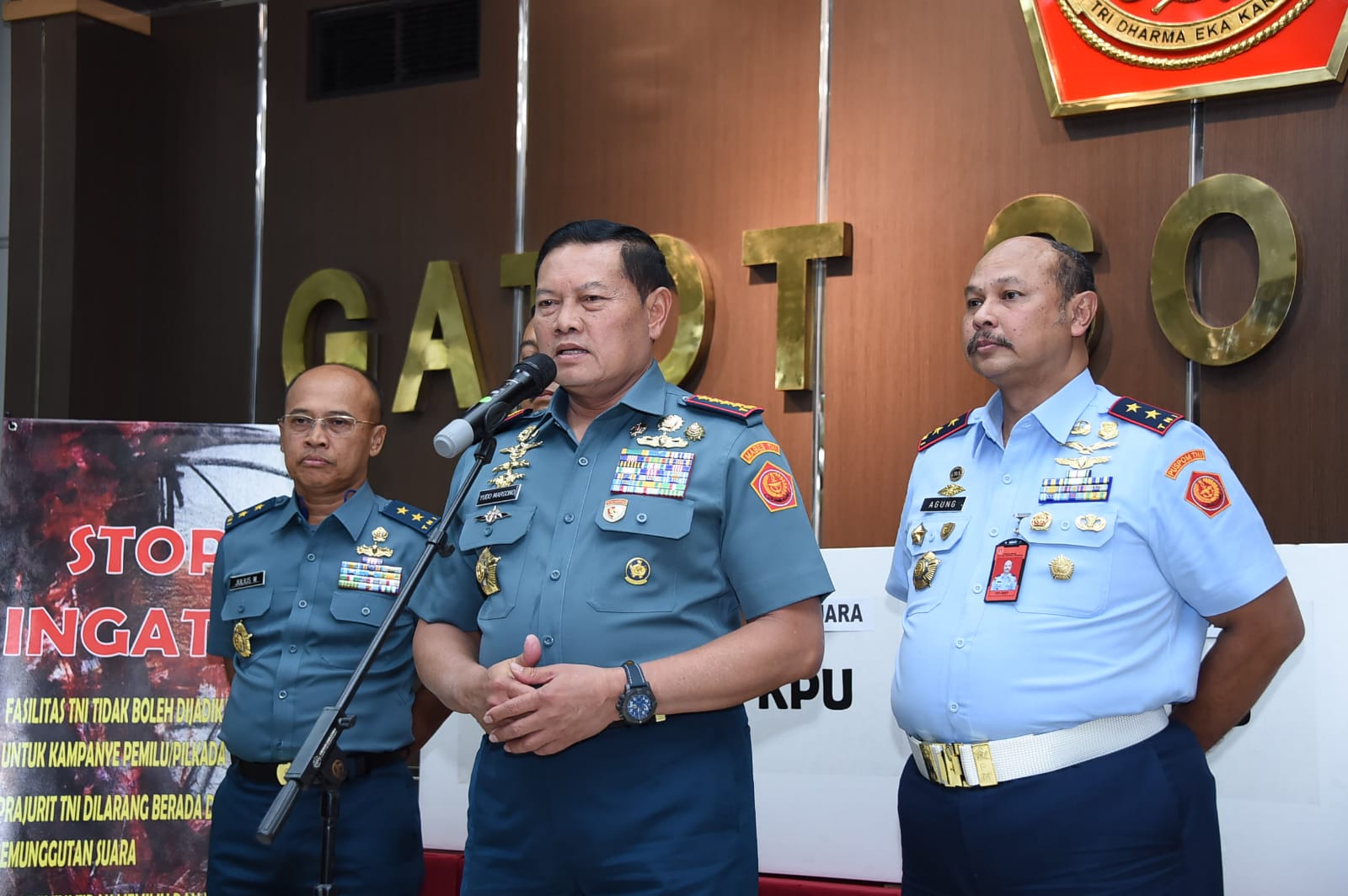 Panglima TNI katakan peradilan militer kasus suap di Basarnas digelar secara terbuka