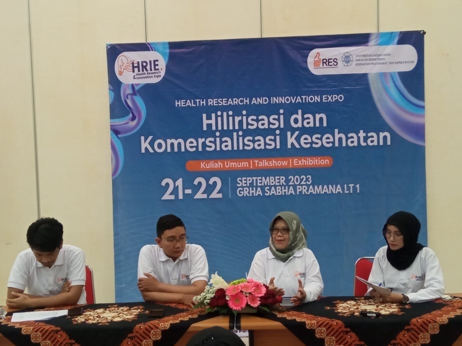LERES FK-KMK UGM gelar Health Research & Innovation Expo LERES FK-KMK UGM gelar Health Research & Innovation Expo