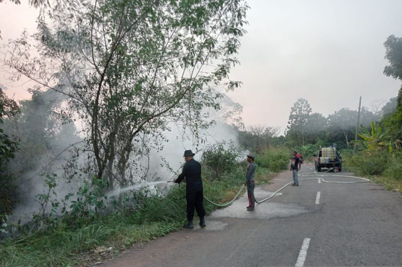50 personel dikerahkan untuk padamkan karhutla di Musi Rawas, Sumsel