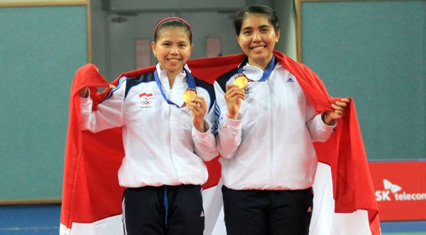 27 September 2014: Medali emas ganda putri Indonesia di Asian Games 2014 27 September 2014: Medali emas ganda putri Indonesia di Asian Games 2014