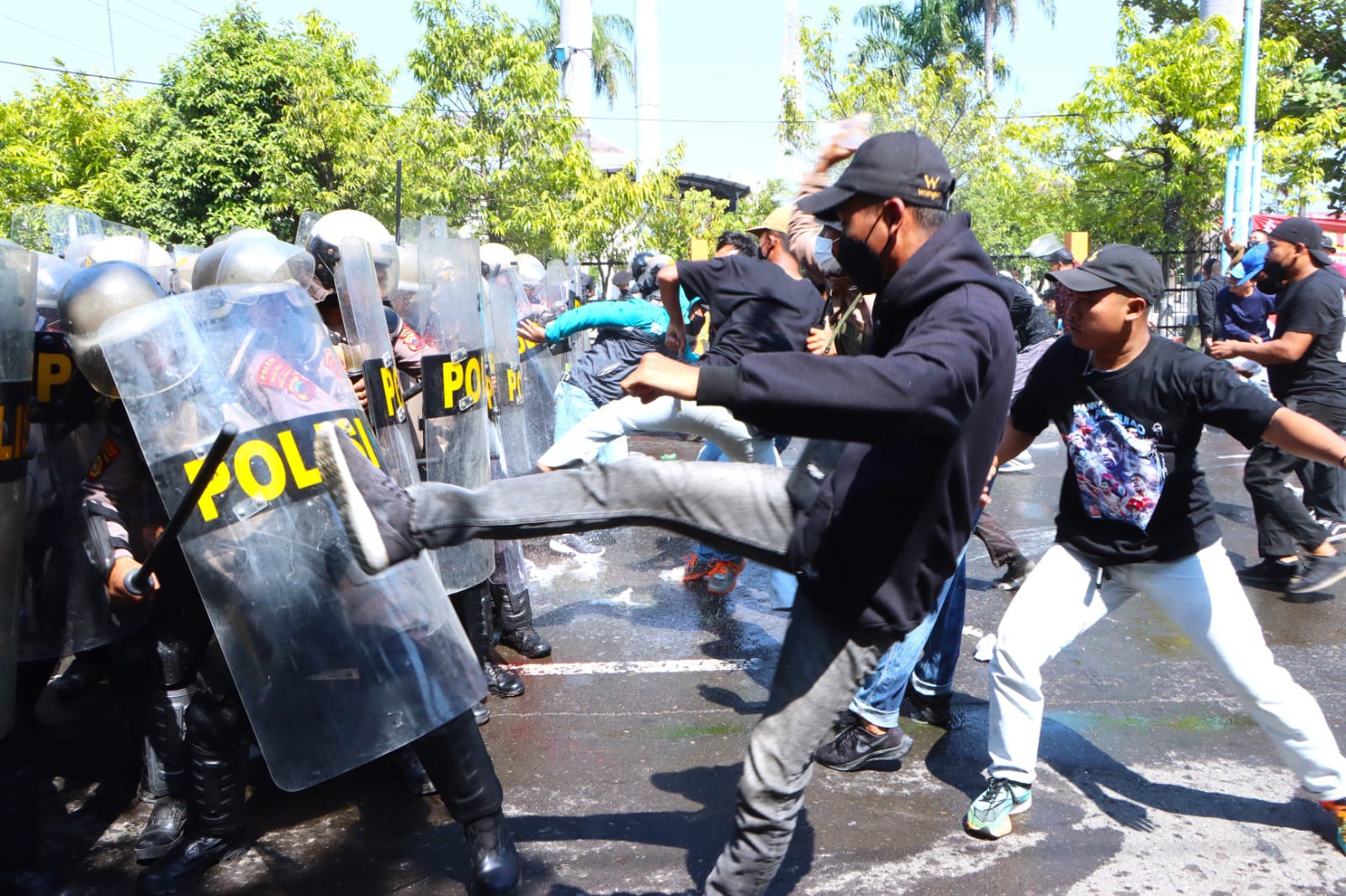 Polres Tegal Kota gelar simulasi Sispam Kota Polres Tegal Kota gelar simulasi Sispam Kota