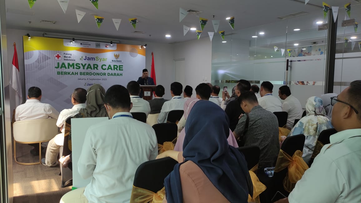 BAZNAS dan Jamsyar berkolaborasi dalam penyaluran zakat BAZNAS dan Jamsyar berkolaborasi dalam penyaluran zakat
