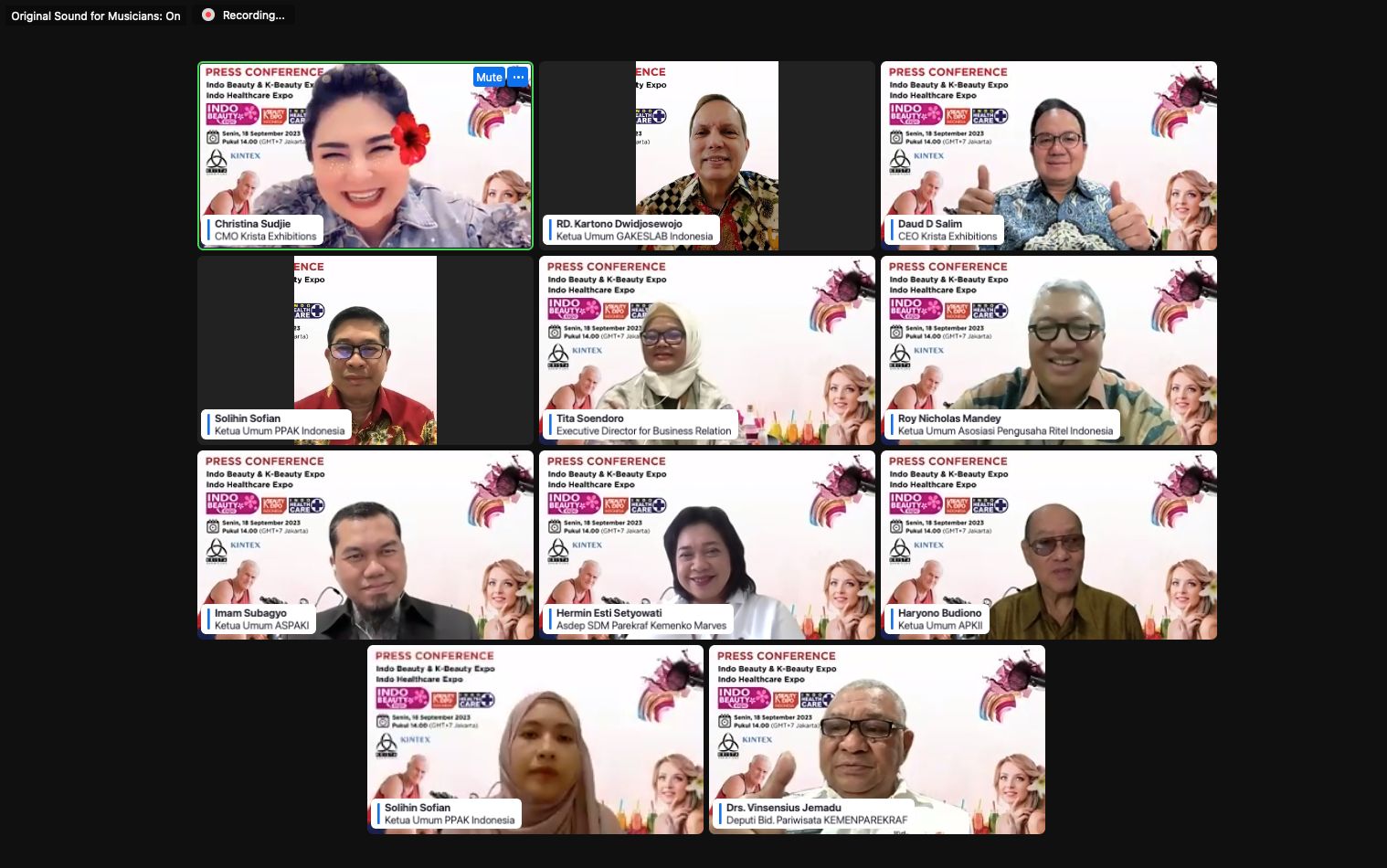 Indo Beauty Expo-K Beauty Expo Indonesia dan Indo Healthcare Expo 2023 hadirkan 200 perusahaan kecantikan dan kesehatan