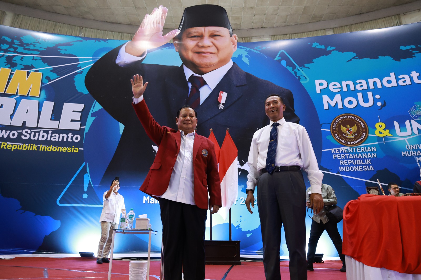 Menhan katakan dirinya ingin berguru ke UMM Menhan katakan dirinya ingin berguru ke UMM