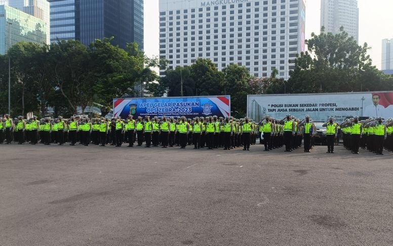 Polda Metro Jaya kerahkan 2.939 personel dalam Operasi Zebra 2023