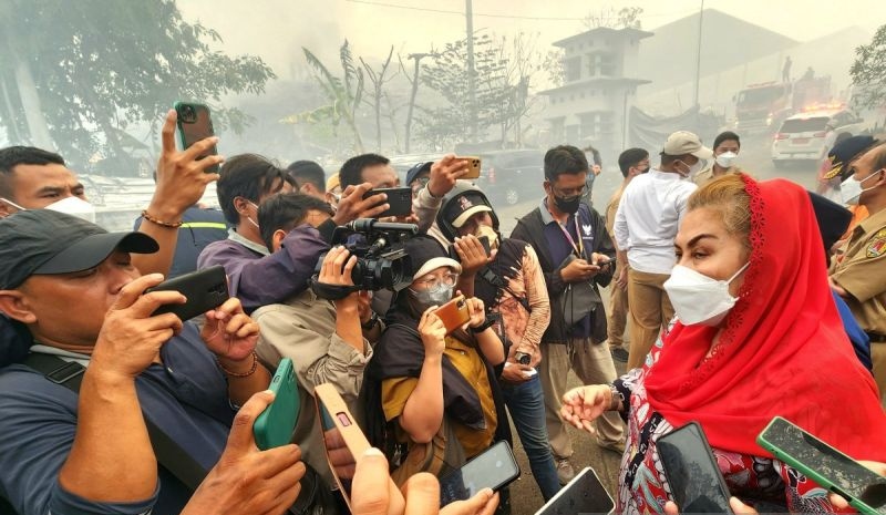 Kebakaran TPA Jatibarang tak ganggu pengangkutan sampah Kota Semarang