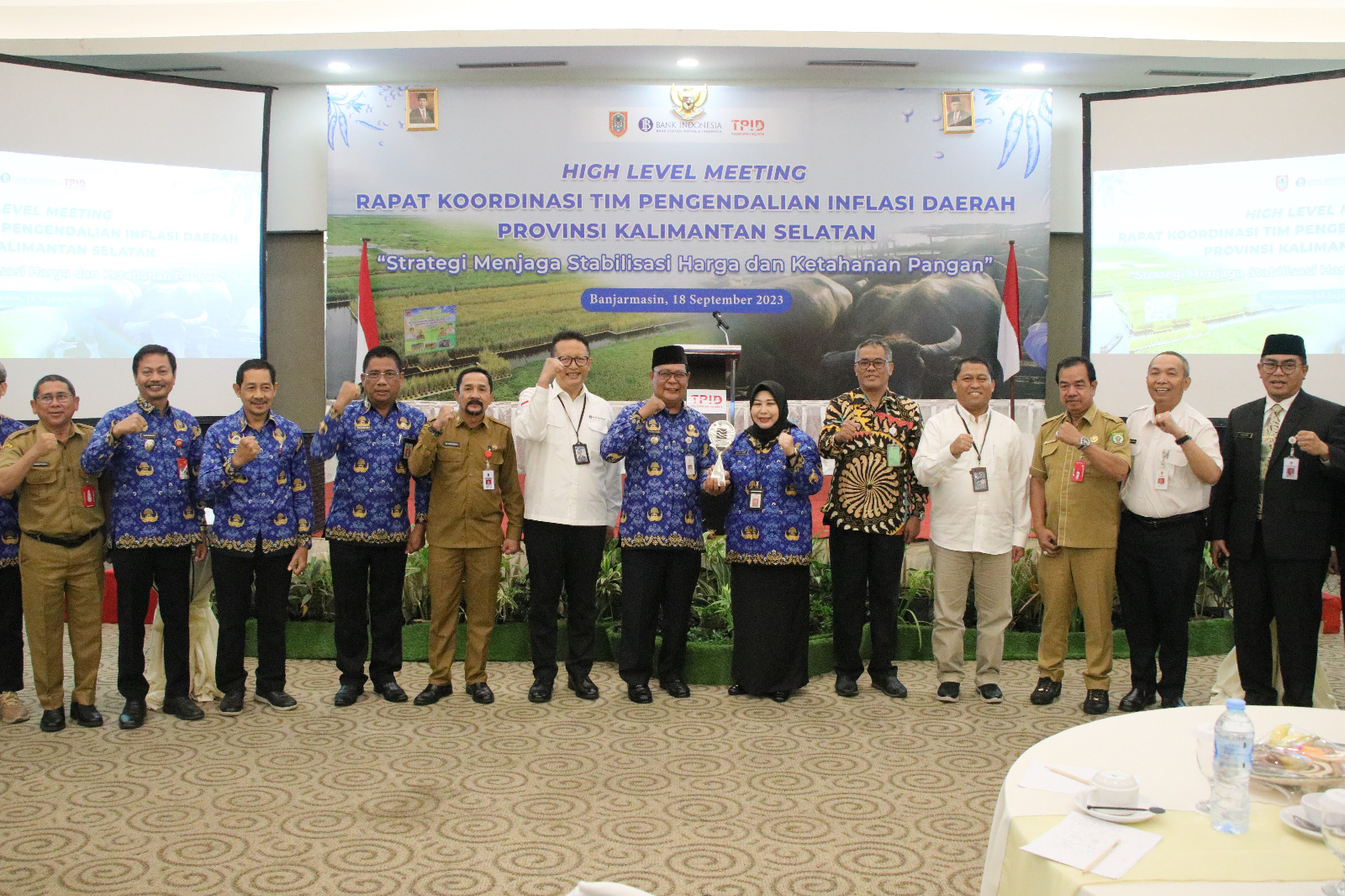 Tim Pengendalian Inflasi Daerah Kalsel gelar high level meeting Tim Pengendalian Inflasi Daerah Kalsel gelar high level meeting