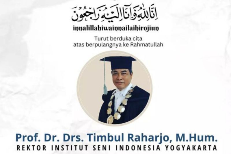 Dunia seni kehilangan motivator seniman pelaku ekraf Dunia seni kehilangan motivator seniman pelaku ekraf