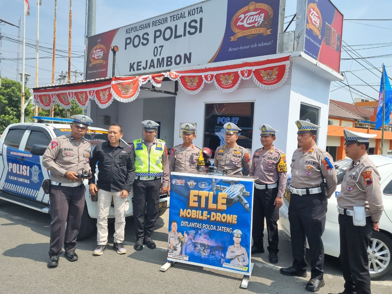 ETLE drone mengudara di Kota Tegal, pelanggar kasat mata langsung terekam kamera ETLE drone mengudara di Kota Tegal, pelanggar kasat mata langsung terekam kamera
