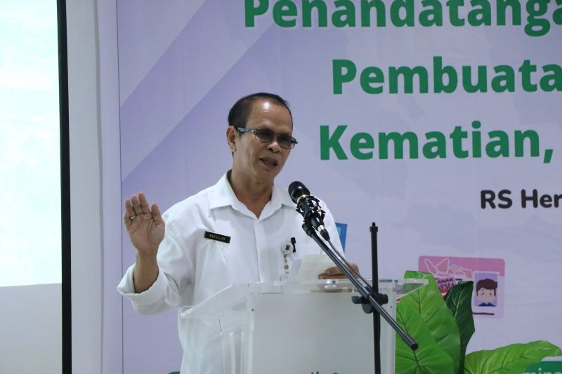 Disdukcapil Serang gandeng rumah sakit maksimalkan pelayanan adminduk Disdukcapil Serang gandeng rumah sakit maksimalkan pelayanan adminduk