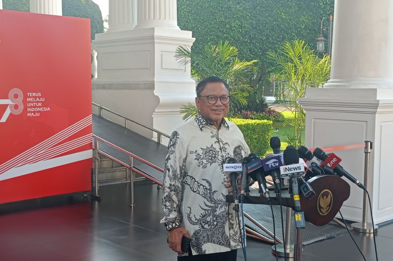 Bertemu Ketum Hanura, ini isi pembicaraan Jokowi - OSO Bertemu Ketum Hanura, ini isi pembicaraan Jokowi - OSO