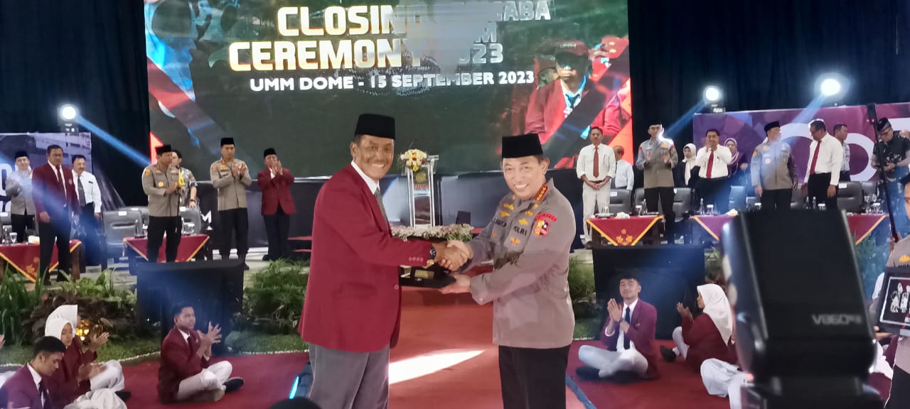 Hadiri penutupan Pesmaba UMM, Kapolri katakan tantangan mahasiswa ke depan tidak ringan  