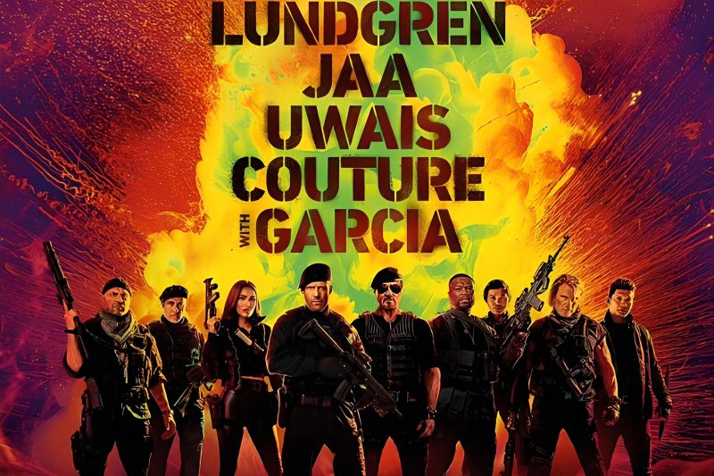 Ledakan aksi para tentara eksentrik dalam film Expend4bles Ledakan aksi para tentara eksentrik dalam film Expend4bles