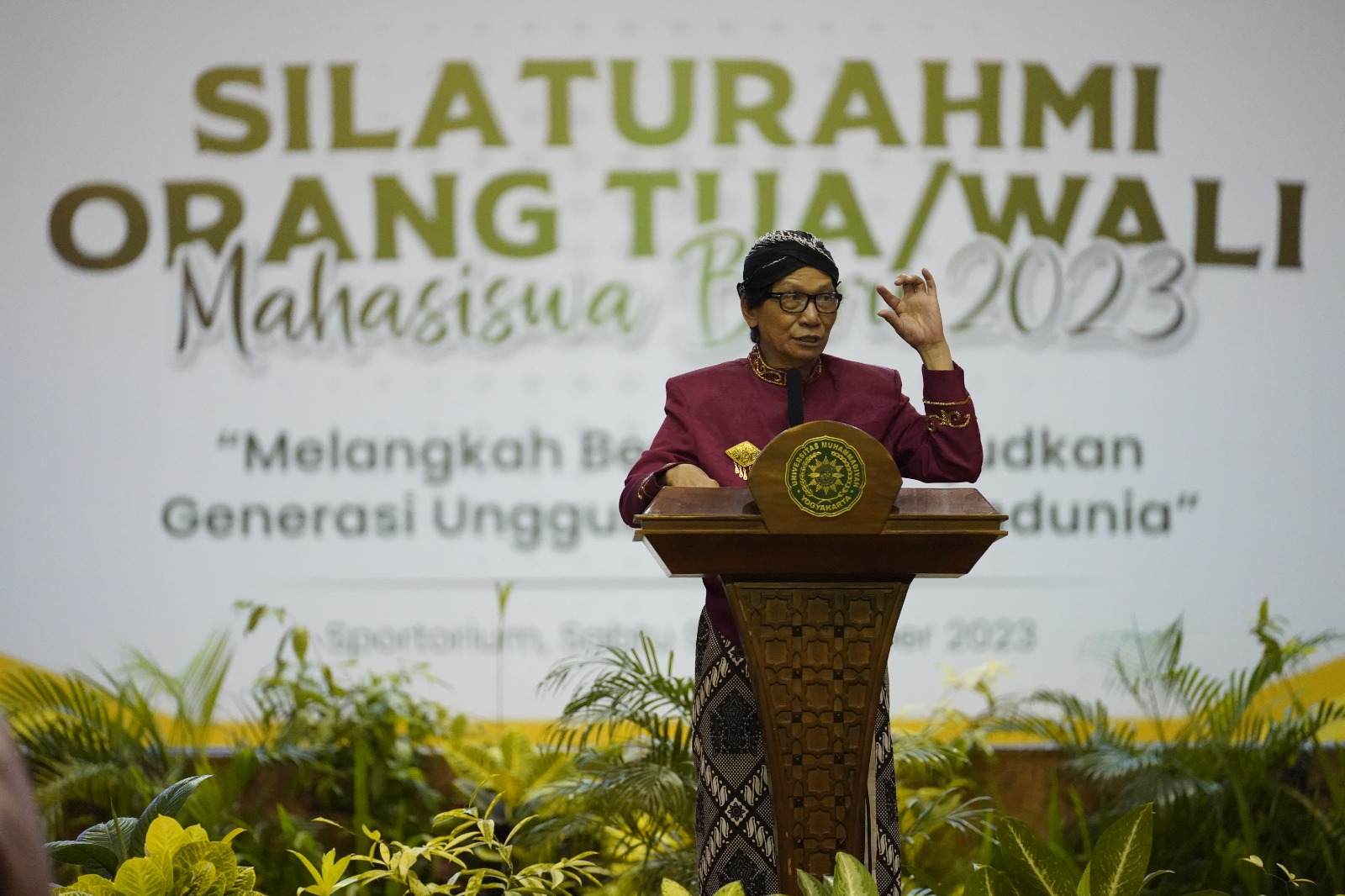 Rektor UMY katakan saatnya mahasiswa berperan di kancah global Rektor UMY katakan saatnya mahasiswa berperan di kancah global