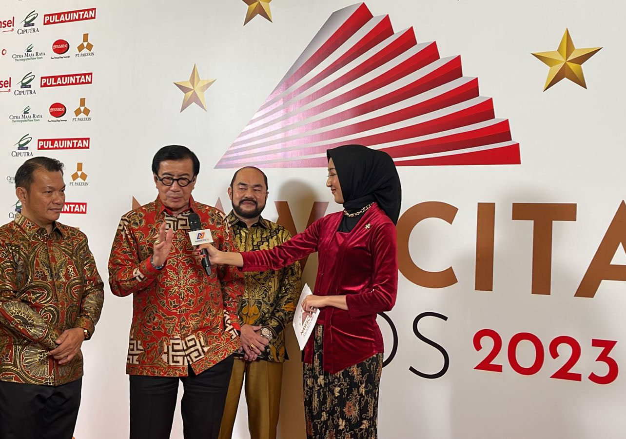 Cinta Laura dan beberapa tokoh nasional meraih penghargaan Nawacita Awards 2023 Cinta Laura dan beberapa tokoh nasional meraih penghargaan Nawacita Awards 2023